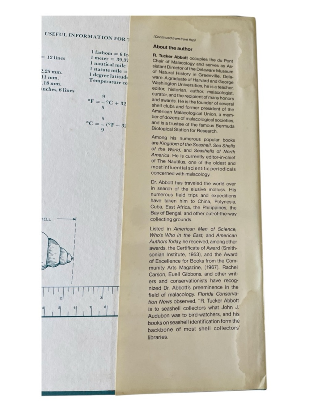 American Seashells Second Edition by R. Tucker Abbott Hardcover Reference - Picture 13 of 13